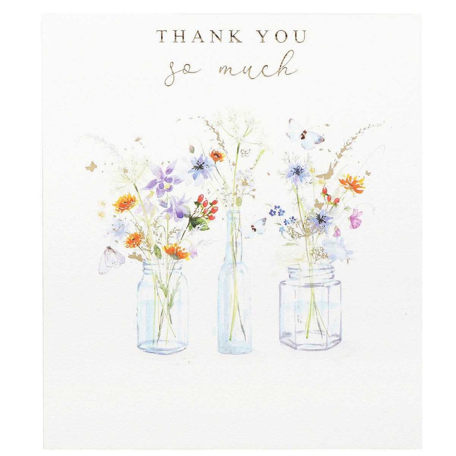 Thank You | Paperlink Paperlink Fields Of Gold Thank You Card