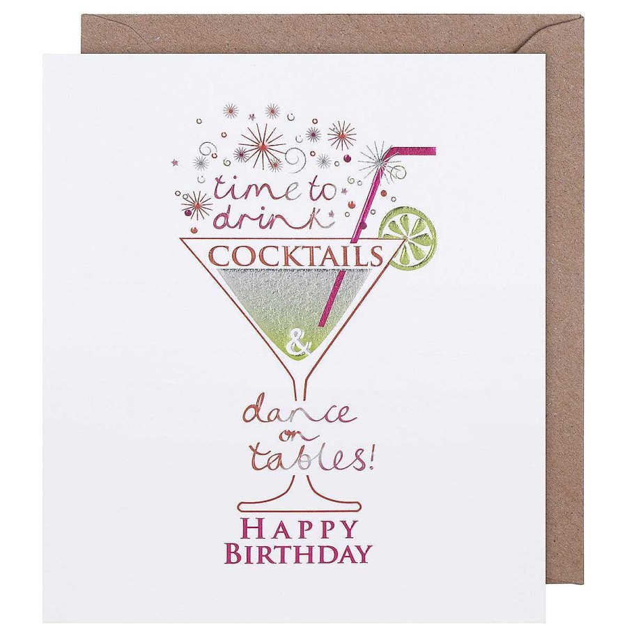 Cards For Her | Paperlink Paperlink Mimosa Time To Drink Cocktails Birthday Card