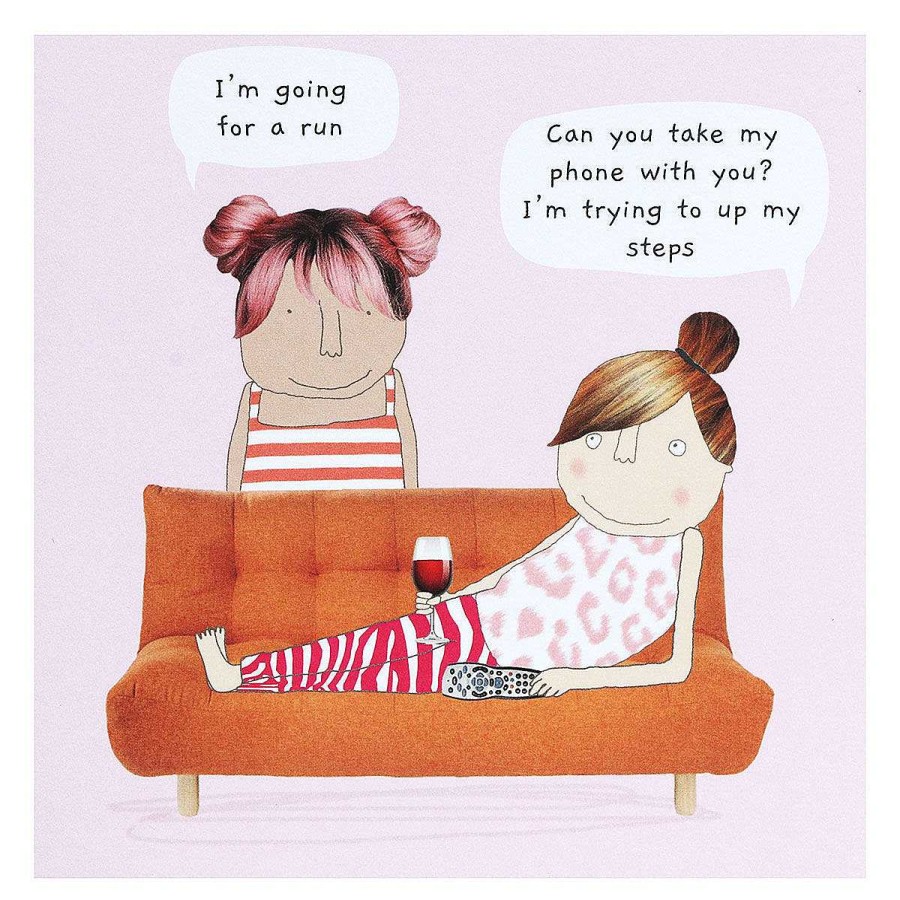 Funny Cards | Rosie Made A Thing Rosie Made A Thing Steps Greetings Card