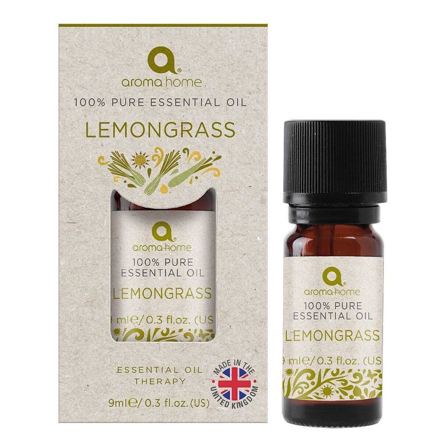 Essential Oils & Diffusers | Aroma Home Aroma Home Lemongrass Essential Oil 9Ml