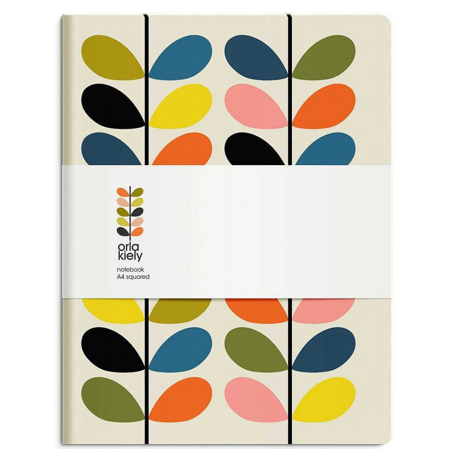 Stationery | Orla Kiely Orla Kiely Multi Stem Large Notebook