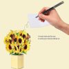 Floral Cards | Origamo Origamo Florever 'Sunflowers' Large Pop-Up Flower Bouquet Card