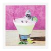 Funny Cards | Pigment Pigment Chick In Cocktail Bath Greetings Card