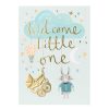 New Baby | Louise Tiler Louise Tiler 'Welcome Little One' Blue Baby Card