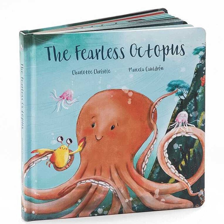 Children'S Books | Jellycat Jellycat The Fearless Octopus Hardback Book