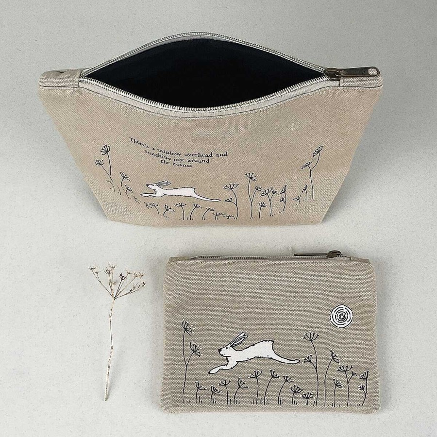 Wash Bags | East of India East Of India Hare Cosmetic Bag