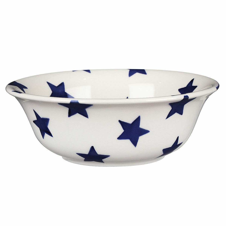 Bowls | Emma Bridgewater Emma Bridgewater Blue Star Cereal Bowl