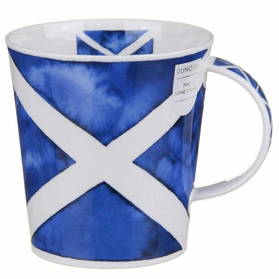 Mugs & Tea Cups | Dunoon Dunoon Saltire Cairngorm Shape Mug