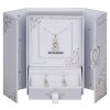 Bridal Jewellery | Equilibrium Equilibrium Two Tone Trio Of Hearts Necklace & Earrings Gift Set