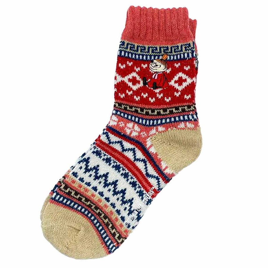 Socks | House Of Disaster House Of Disaster Moomin Fair Isle Little My Socks