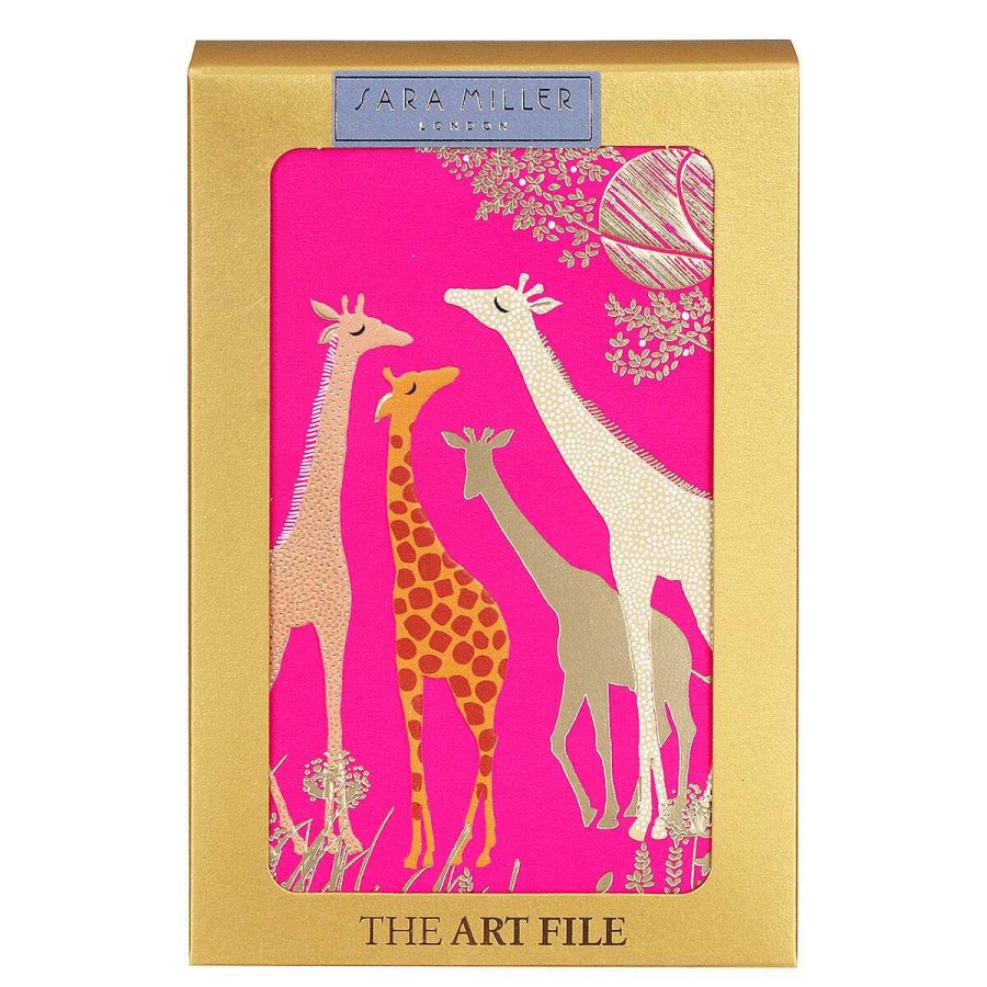 Notecard Sets | Sara Miller Sara Miller Giraffes Set Of 10 Notecards