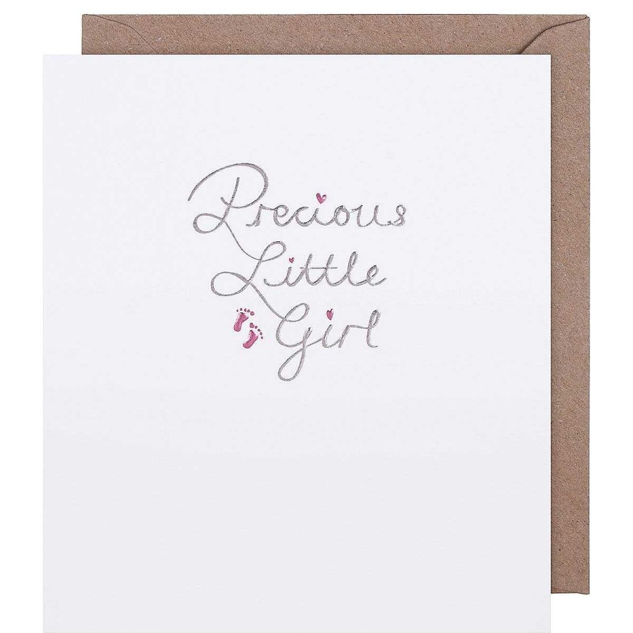 New Baby | Paperlink Paperlink Mimosa Precious Little Girl New Baby Card