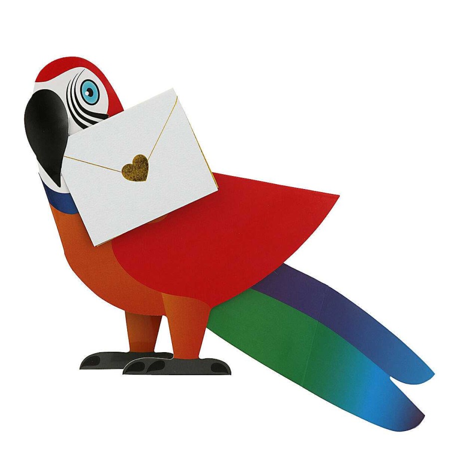 3D Birthday Cards | Special Delivery Special Delivery Polly The Parrot 3D Greetings Card