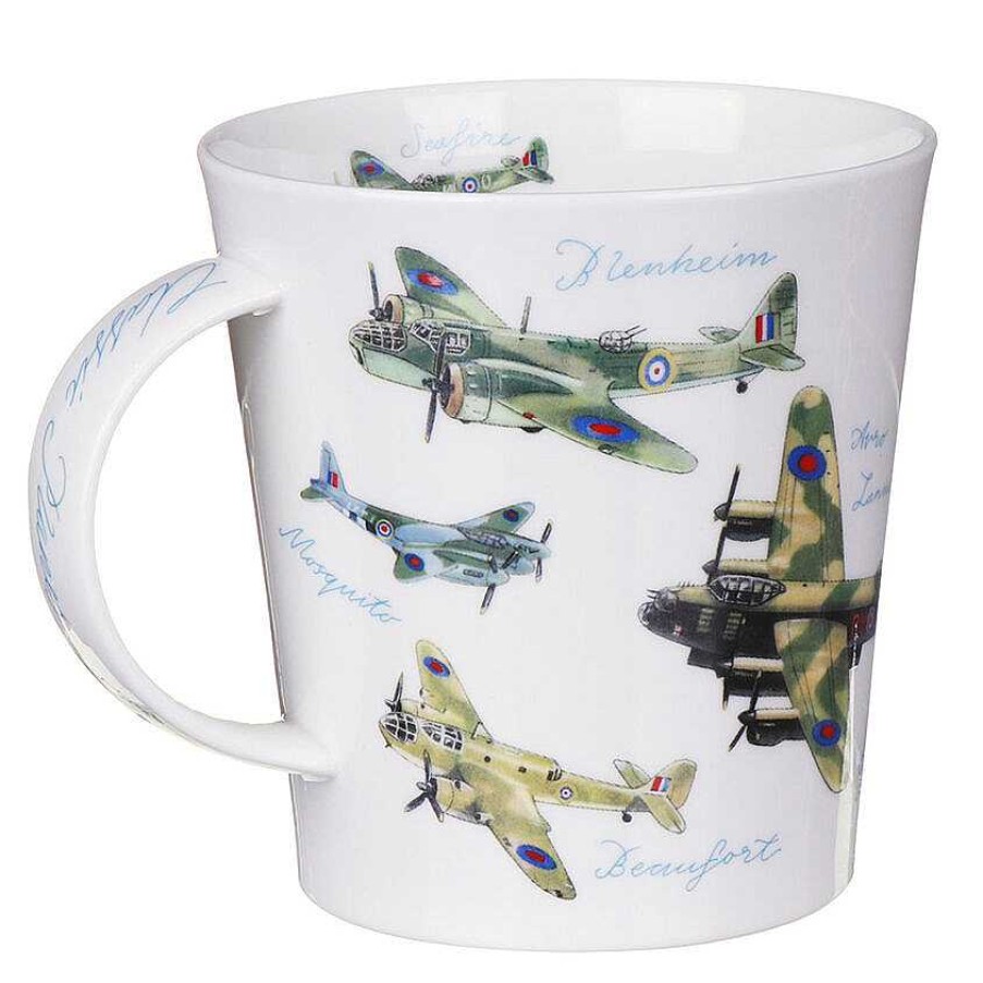 Mugs | Dunoon Dunoon Classic Collection Planes Cairngorm Shape Mug