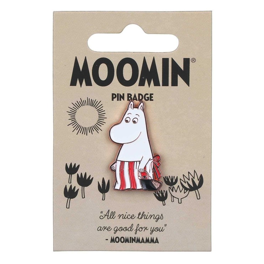 Brooches & Pin Badges | Moomin Moomin 'Moominmamma' Enamel Pin Badge