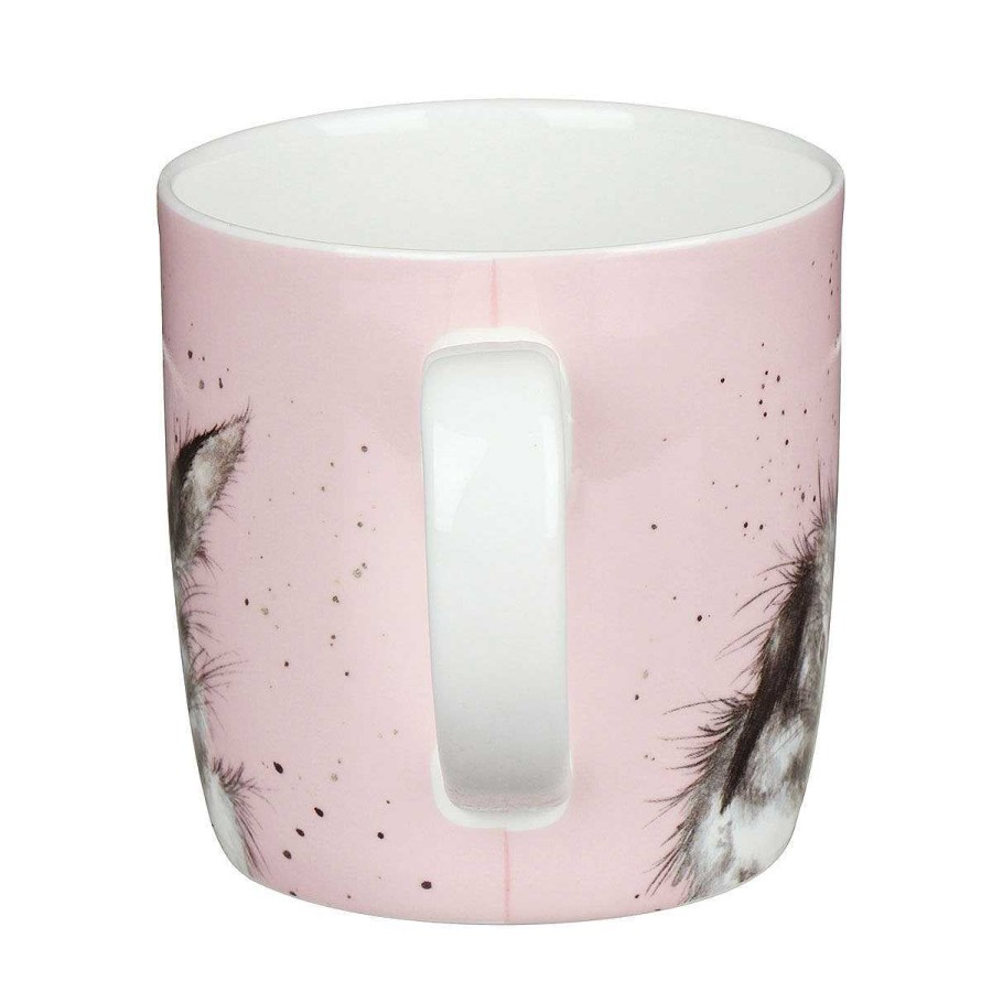 Daughter | Wrendale Wrendale Bathtime Rabbit Boxed Large Fine Bone China Mug