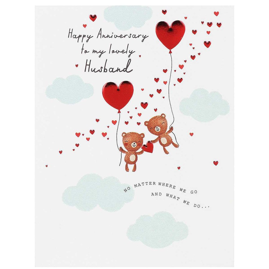 Anniversary | Paperlink Paperlink Pick 'N' Mix Bears Husband Anniversary Card