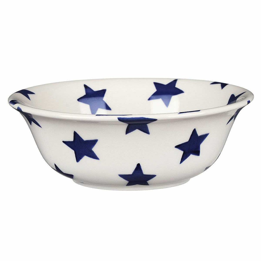 Bowls | Emma Bridgewater Emma Bridgewater Blue Star Cereal Bowl