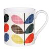 Mugs | Orla Kiely Orla Kiely Scribble Multi Stem Fun Large Mug