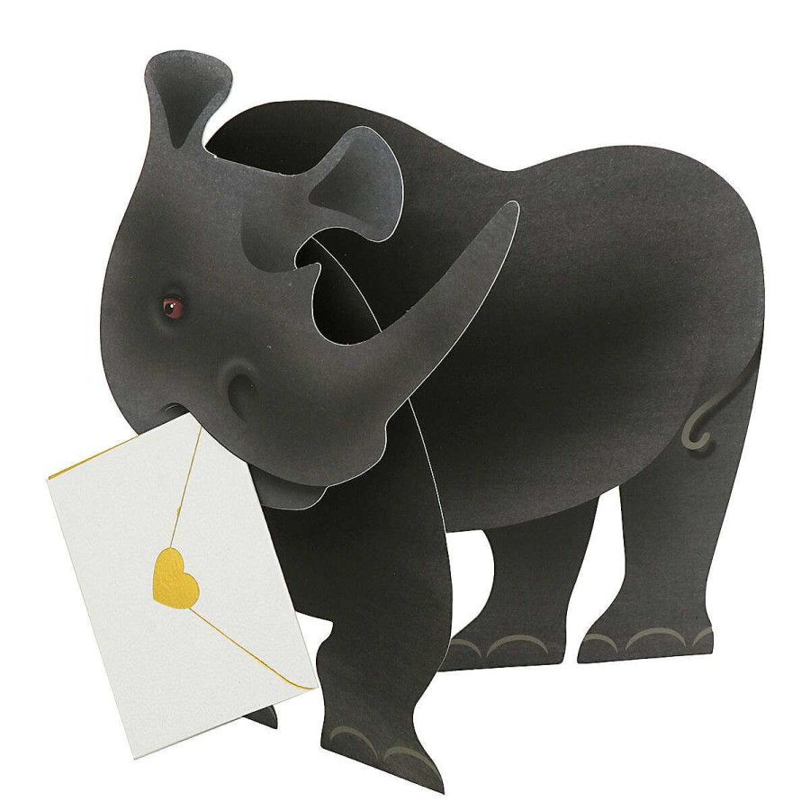 3D Birthday Cards | Special Delivery Special Delivery Ronny The Rhino 3D Greetings Card