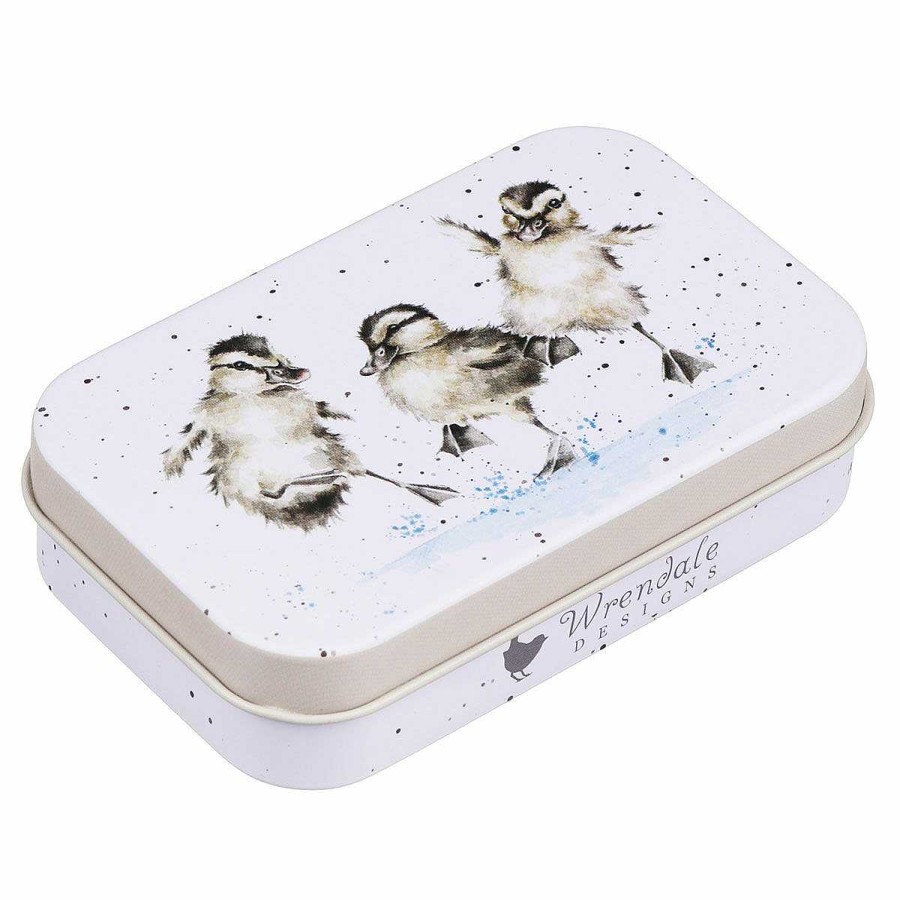 Storage Tins | Wrendale Wrendale 'Puddle Ducks' Duck Keepsake Tin