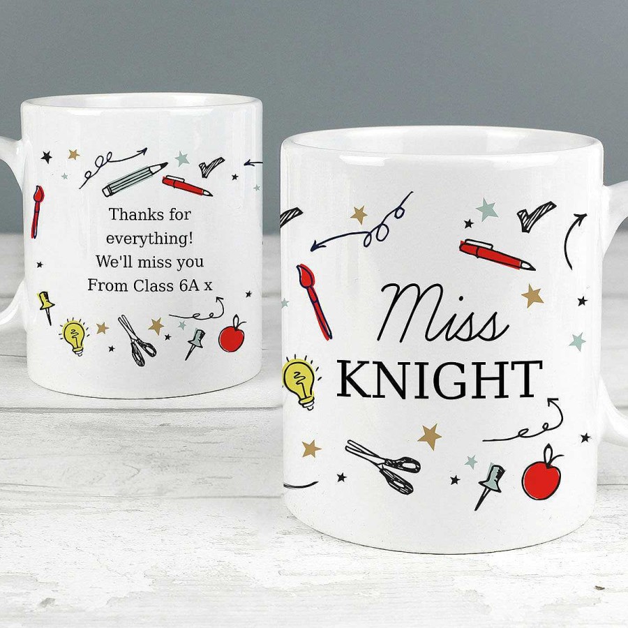 Personalised Gifts | Temptation Gifts Personalised School Teachers Mug