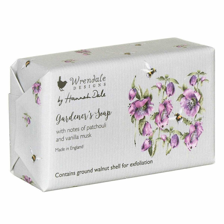 Hands & Feet | Wrendale Wrendale Patchouli And Vanilla Musks 190G Gardener'S Soap Bar