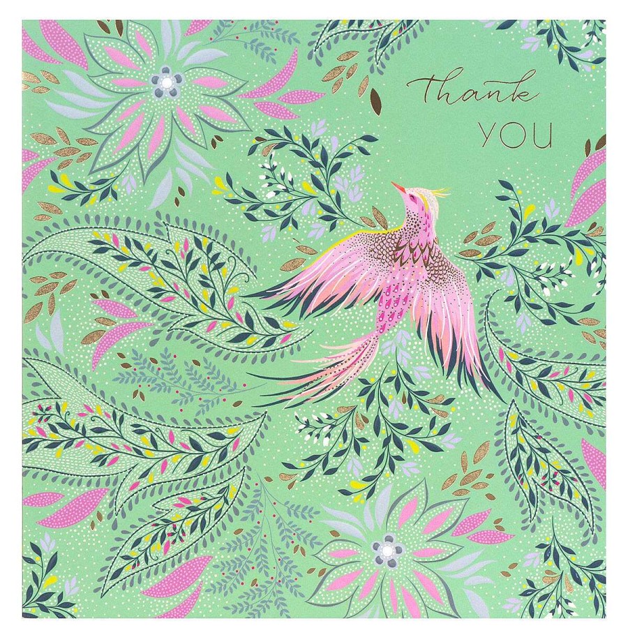 Thank You | Sara Miller Sara Miller Birds Of Paradise Large Thank You Card