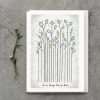 Inspirational | East of India East Of India 'Stronger Than You Think' Tall Flower Card