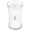 Candles & Fragrance | WoodWick Woodwick Linen Large Hourglass Candle