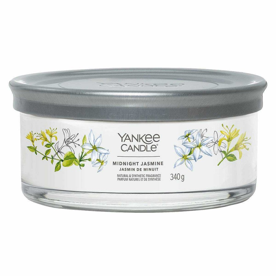 Glass Candles | Yankee Candle Yankee Candle Midnight Jasmine Signature Multi-Wick Tumbler Candle