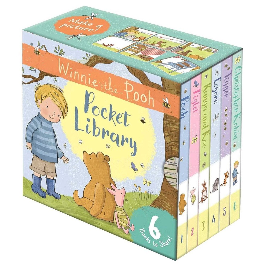 Baby Books | Winnie The Pooh Winnie The Pooh Pocket Library Set Of 6 Mini Books