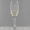 Personalised / Experience | Temptation Gifts Personalised Mother Of The Groom Flute Glass