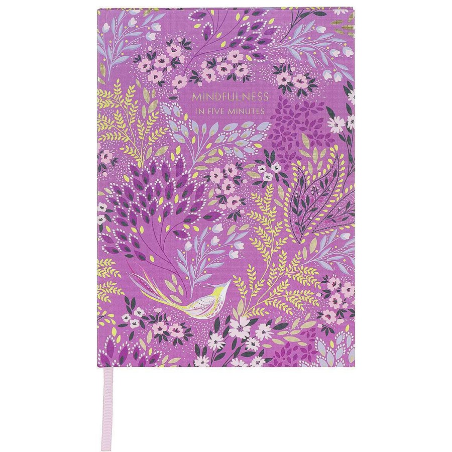 Journals & Planners | Sara Miller Sara Miller Haveli Garden Mauve Songbird Mindfulness Journal