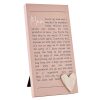 Plaques & Signs | Widdop & Co Widdop & Co Moments Standing Plaque Mum