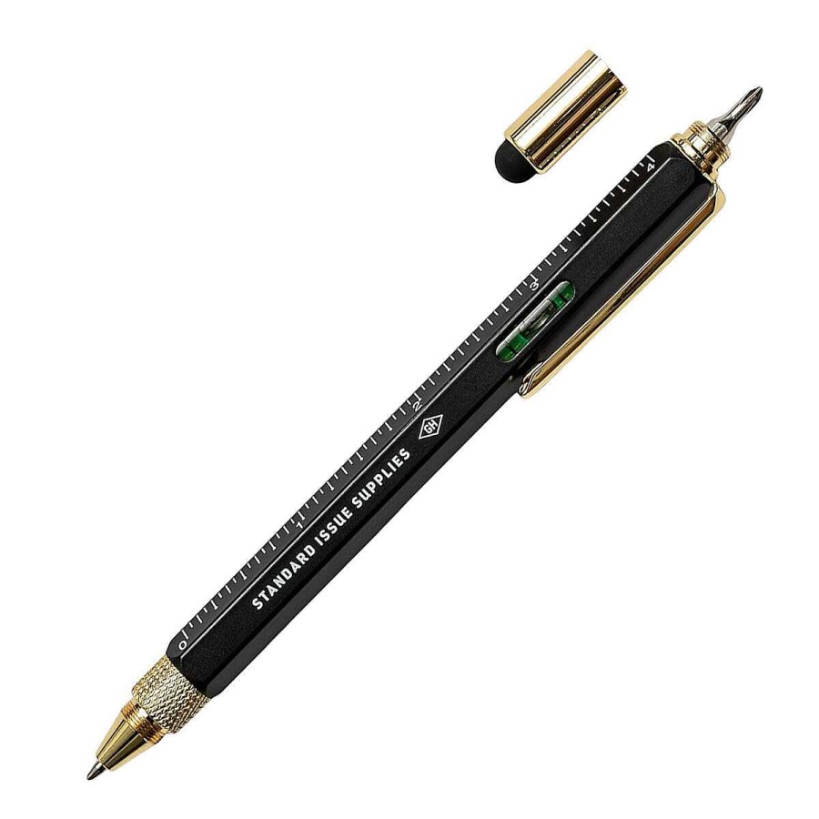 Pens & Pencils | Gentlemen's Hardware Gentlemen'S Hardware Black Standard Issue Multi Tool Pen