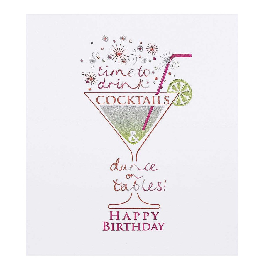 Cards For Her | Paperlink Paperlink Mimosa Time To Drink Cocktails Birthday Card