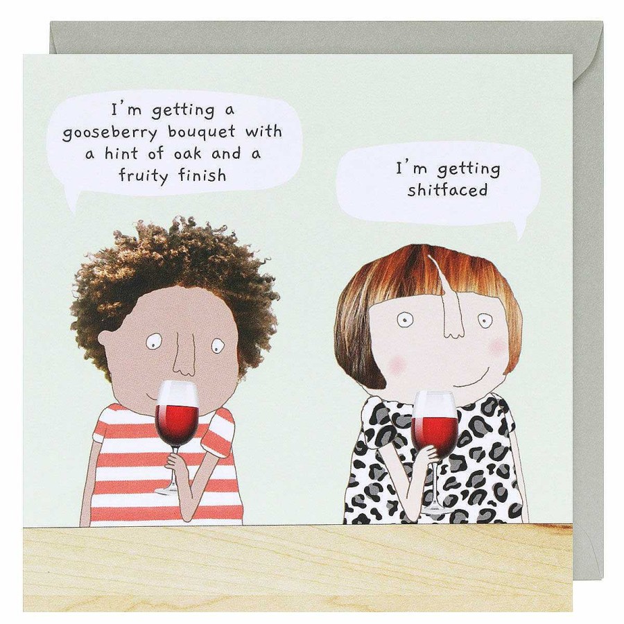 Funny Cards | Rosie Made A Thing Rosie Made A Thing Sh*T Faced Greetings Card