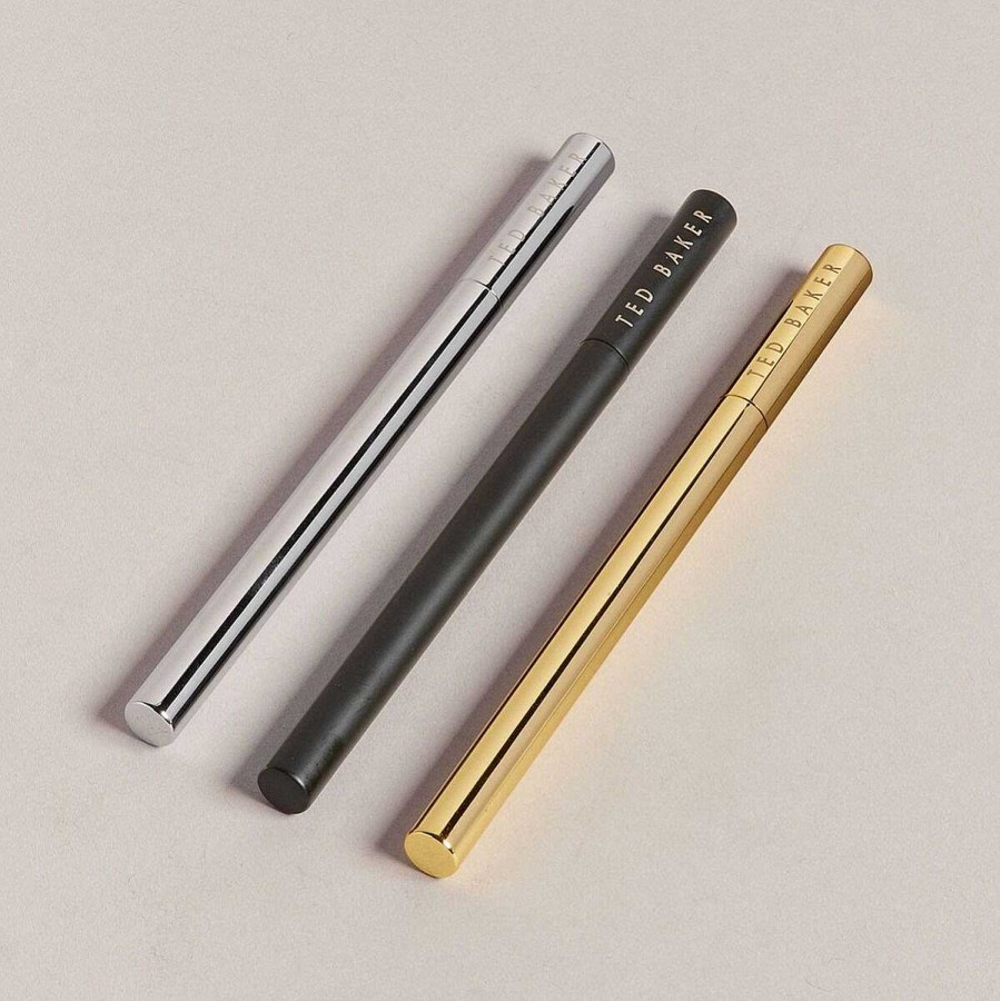 Pens & Pencils | Ted Baker Ted Baker Krisii Set Of Three Stainless Steel Pens