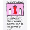 Typographic Cards | Edward Monkton Edward Monkton The Beautiful Frock Greetings Card