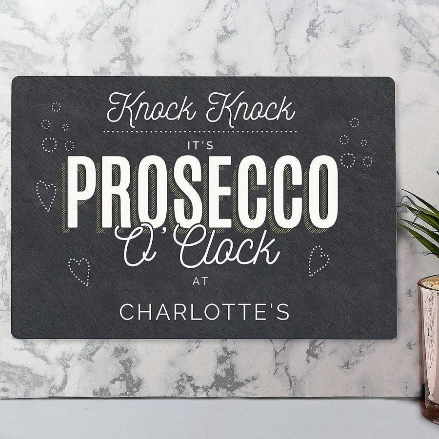 Humour & Novelty Gifts | Temptation Gifts Personalised Prosecco Metal Sign