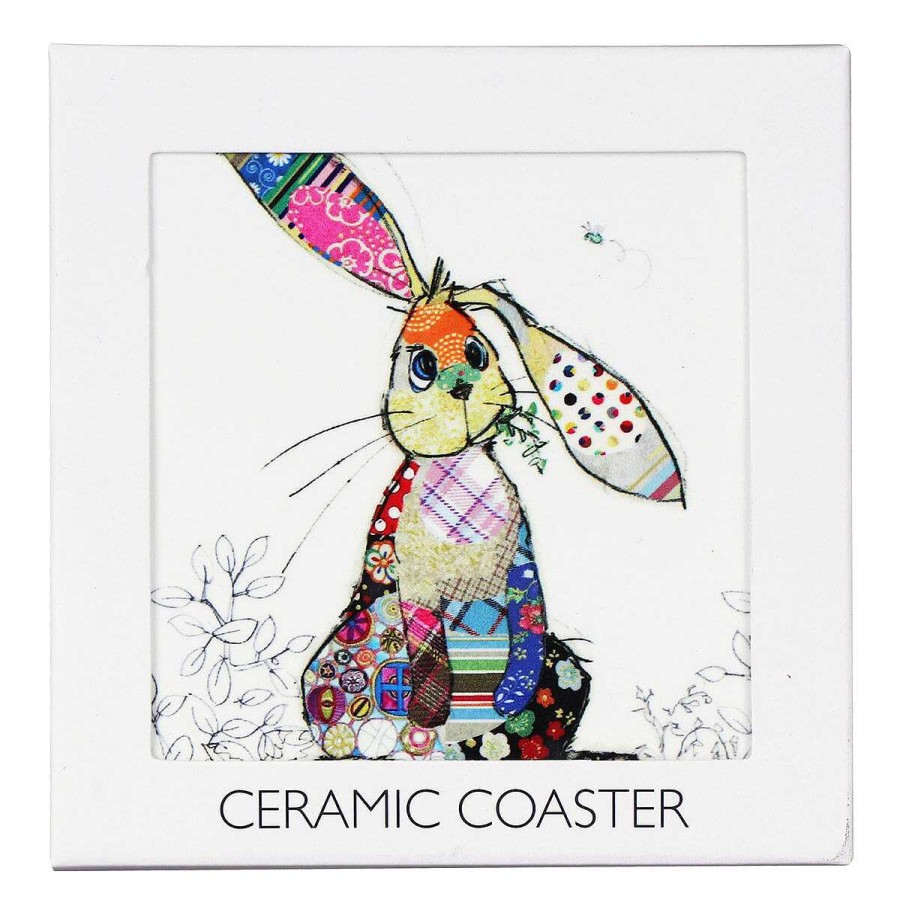 Coasters & Placemats | Bug Art Bug Art Binky Bunny Coaster