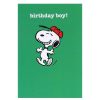 Tv & Book Characters Cards | Peanuts Peanuts Snoopy 'Birthday Boy' Birthday Card