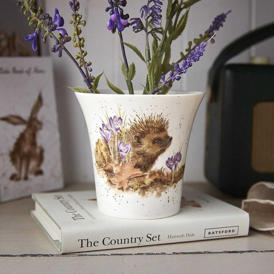 Gardening Accessories | Wrendale Wrendale Hedgehog Flower And Herb Pot