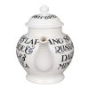 Teapots & Coasies | Emma Bridgewater Emma Bridgewater Black Toast Writing 4 Mug Teapot Boxed