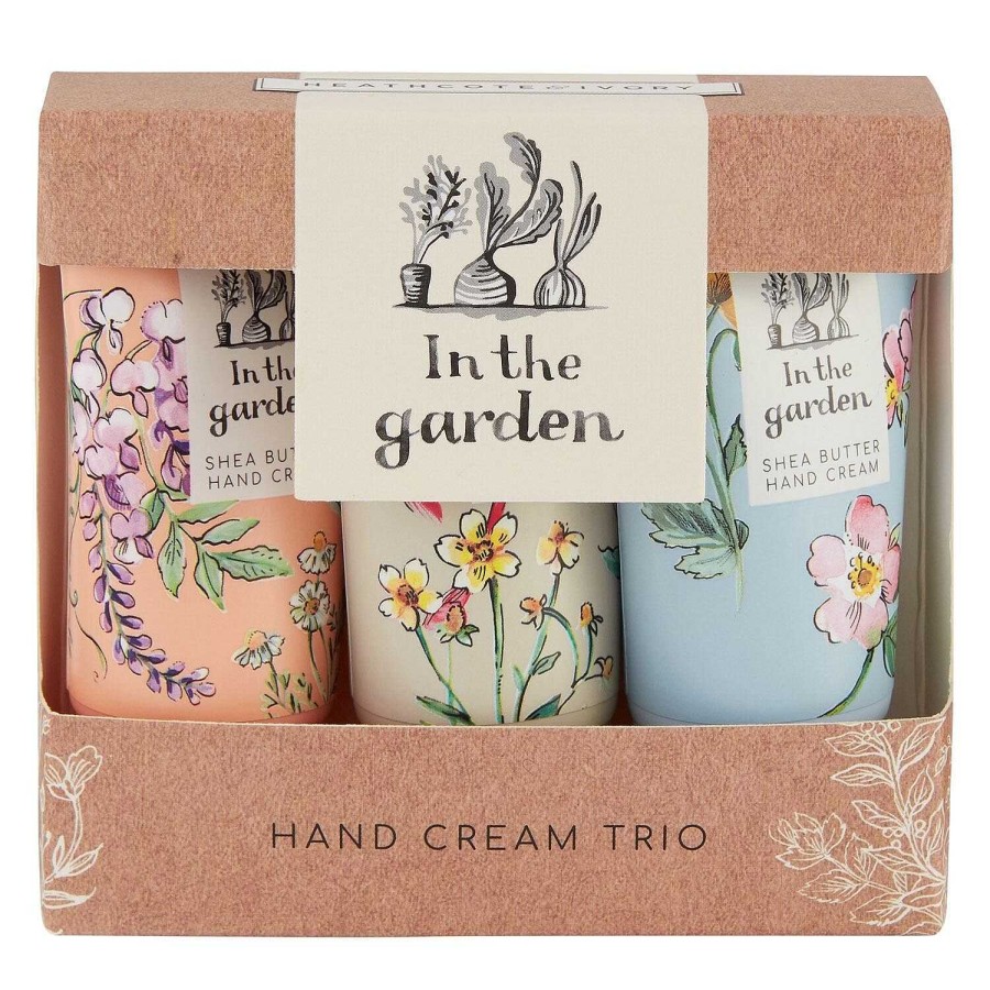 Gift Sets | Heathcote & Ivory Heathcote & Ivory In The Garden Set Of 3 Hand Creams