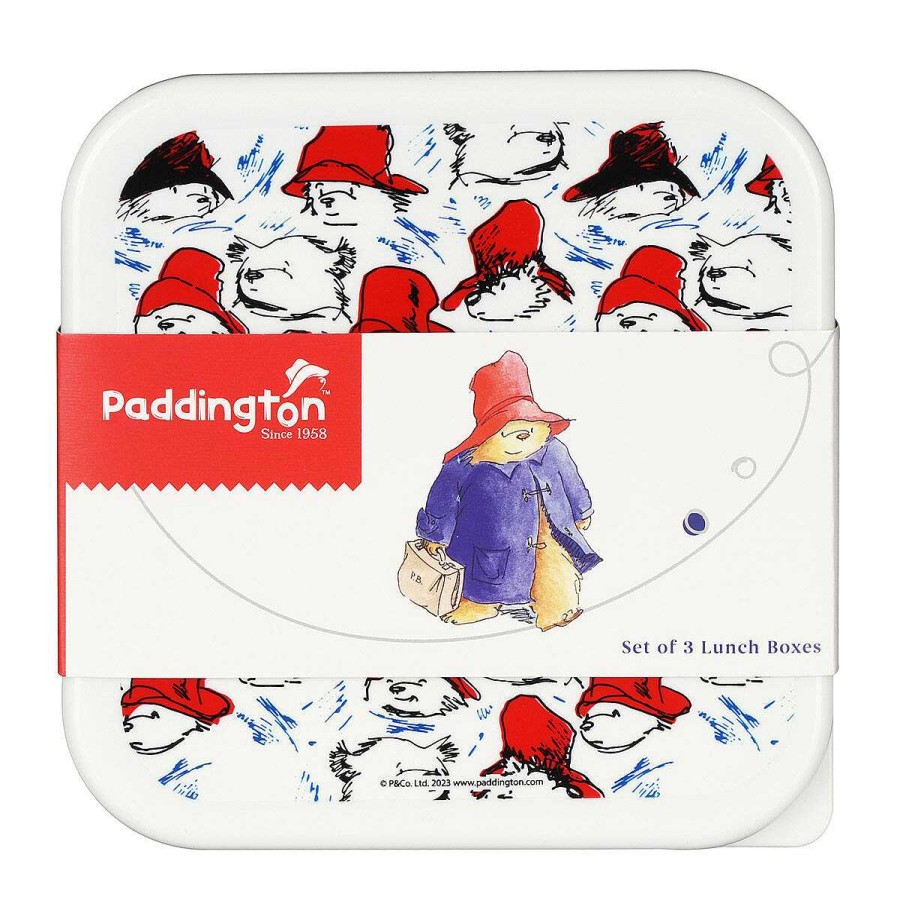 Lunch & Picnic | Paddington Bear Paddington Bear Set Of 3 Snack Boxes