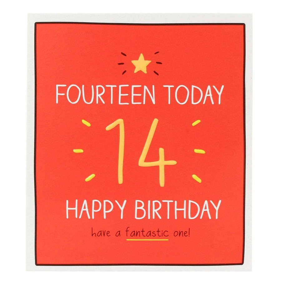 Age Cards | Happy Jackson Happy Jackson 14 Today Birthday Card