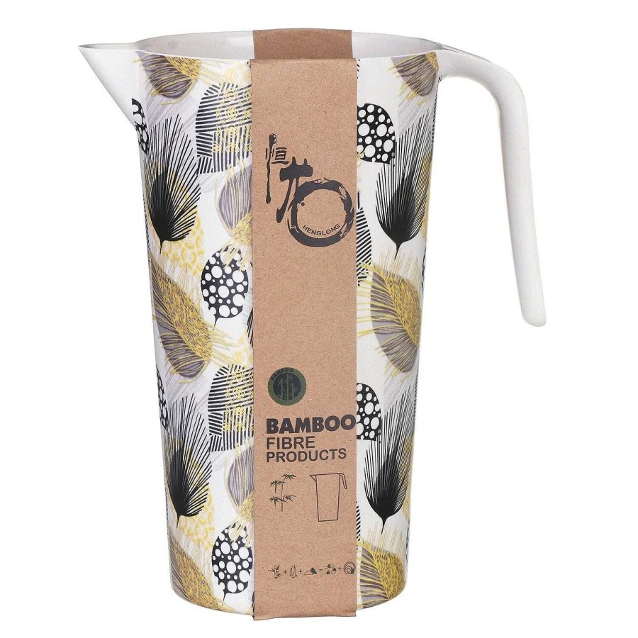 Jugs | Temptation Temptation Bamboo Fibre 1.5 Litre Leaf Jug