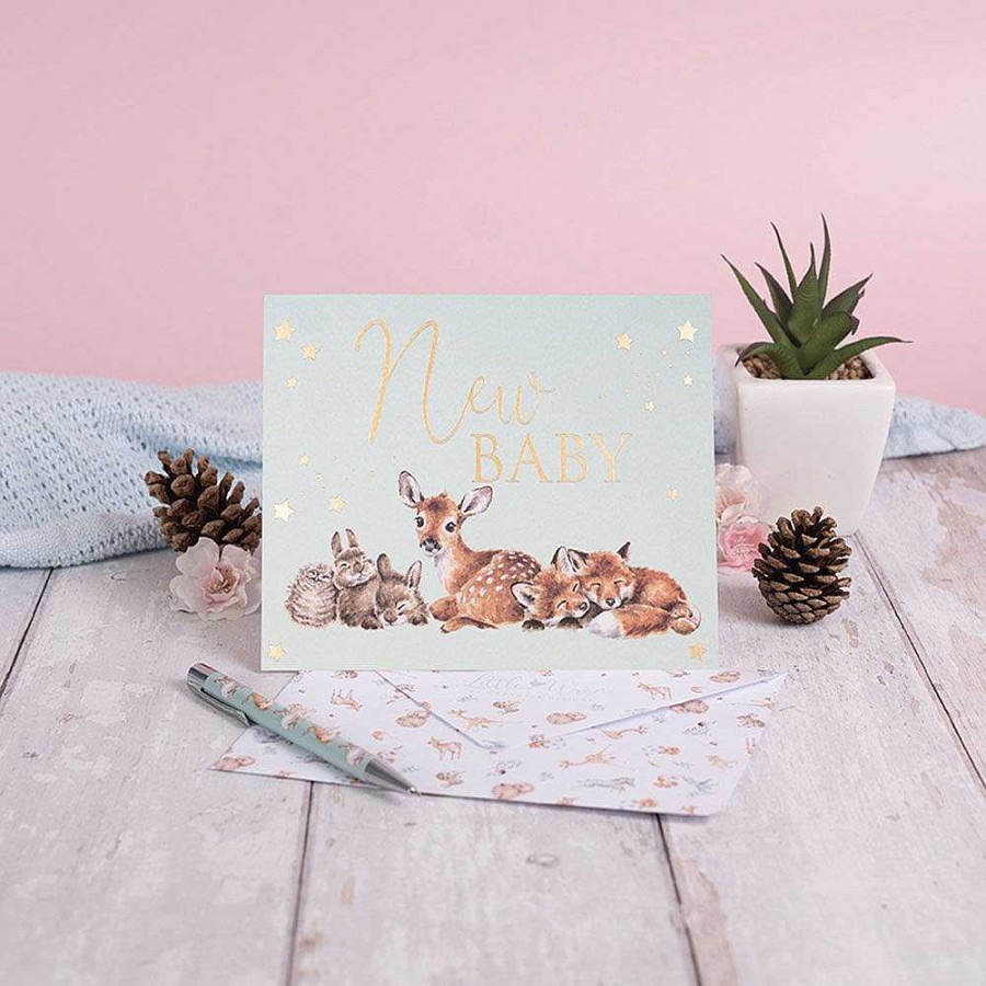 New Baby | Wrendale Wrendale Little Forest New Baby Card